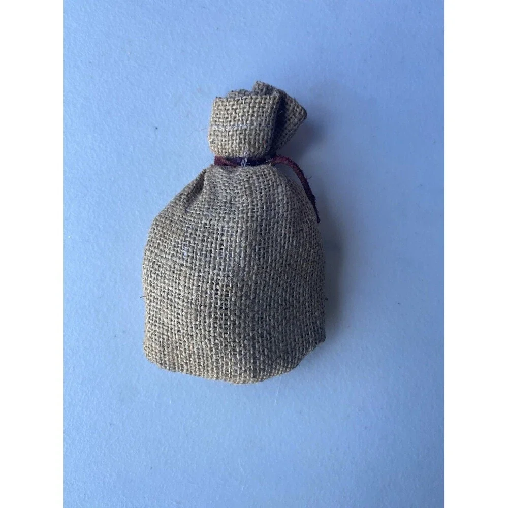 38 Mixed Gaming Dice with Burlap Tie Closure Carrying Bag